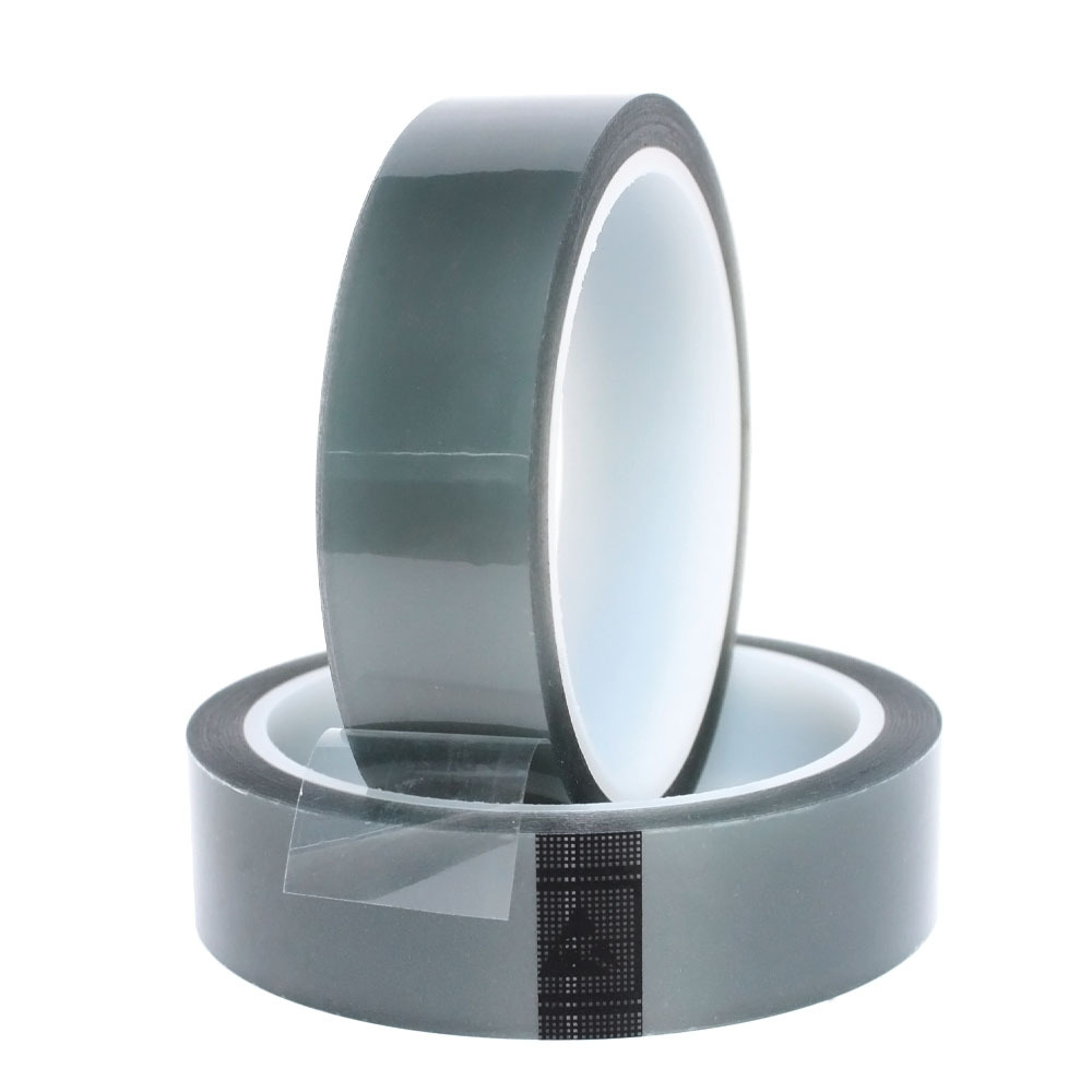 Picture of Translucent Pet Tape Esd Silver Gray Anti-Static Tape Double Anti-Esd 10 to the Power of 6-9 High Temperature Resistant Tape