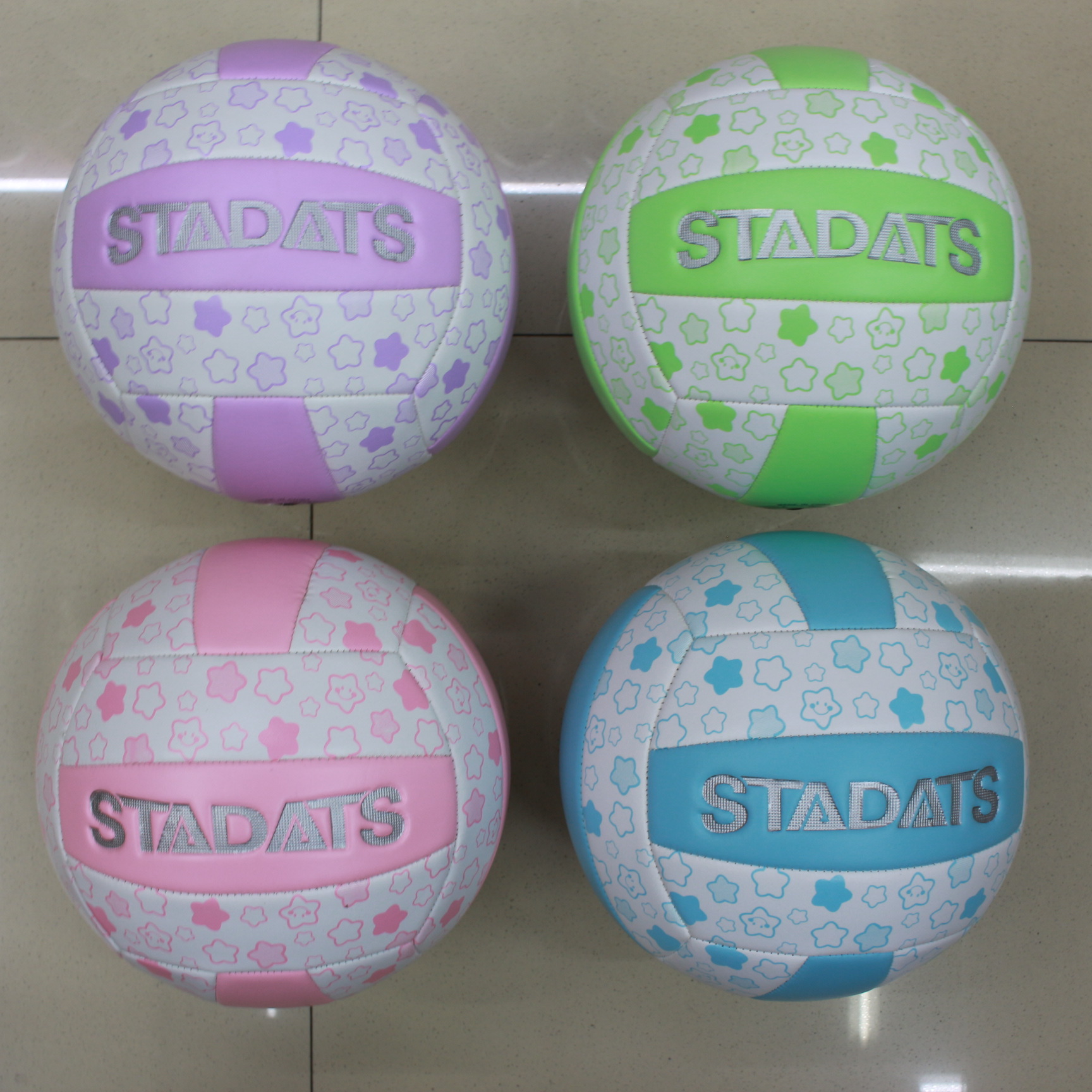 Picture of No.5 volleyball star purple blue green rose red high school entrance examination standard volleyball students soft volleyball can come to sample to do can be sent on behalf