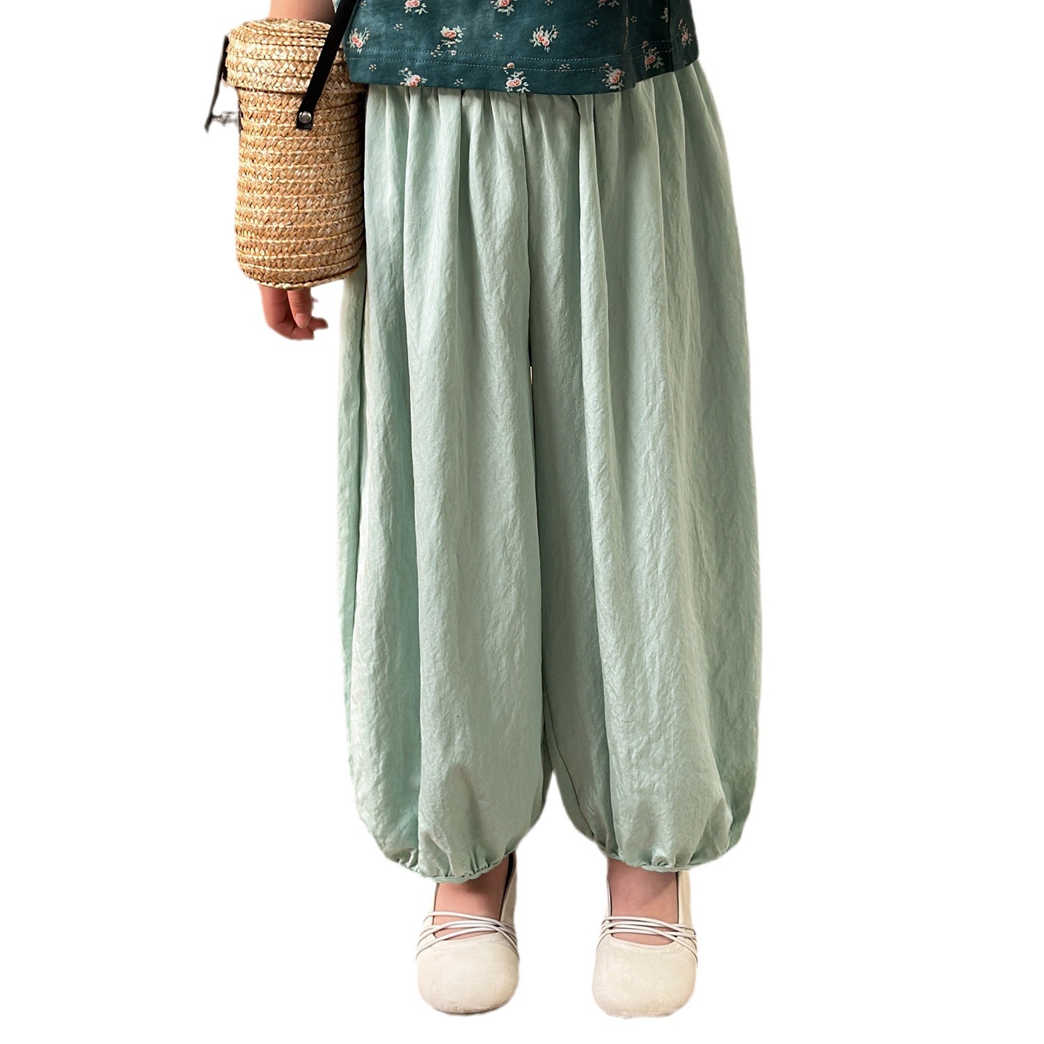 Picture of Children's Wear Girls' Casual Pants Children's 2024 New Summer Children's Bloomers Baby Fashion Western Style Yamamoto Pants