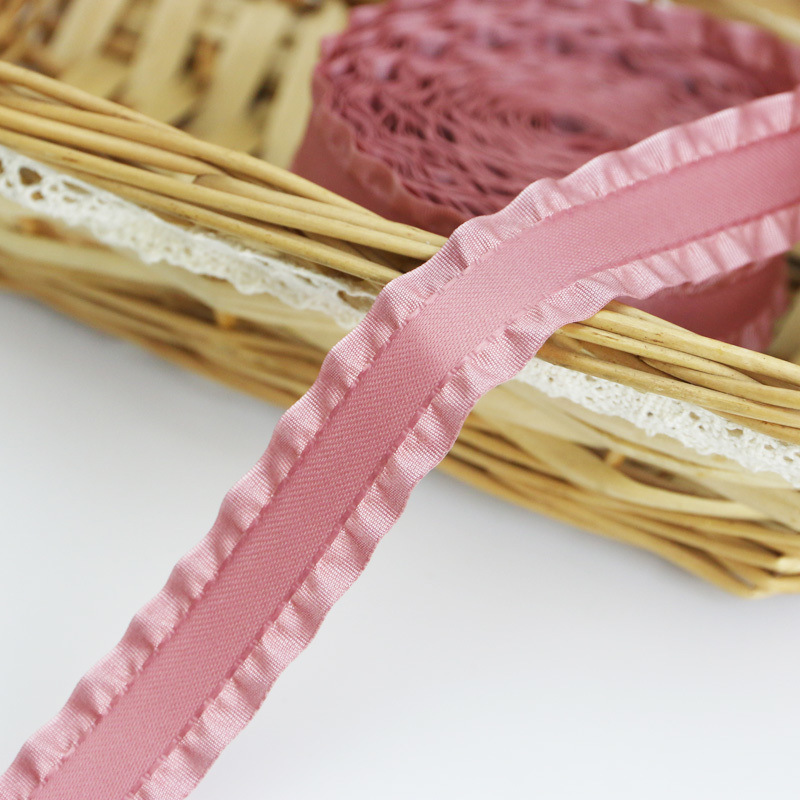 Picture of 2.2cm Skirt Ribbon Wrinkle Ribbon Ribbon Ribbon Flower Wedding Gift Packaging Ribbon 4.5 m/Roll