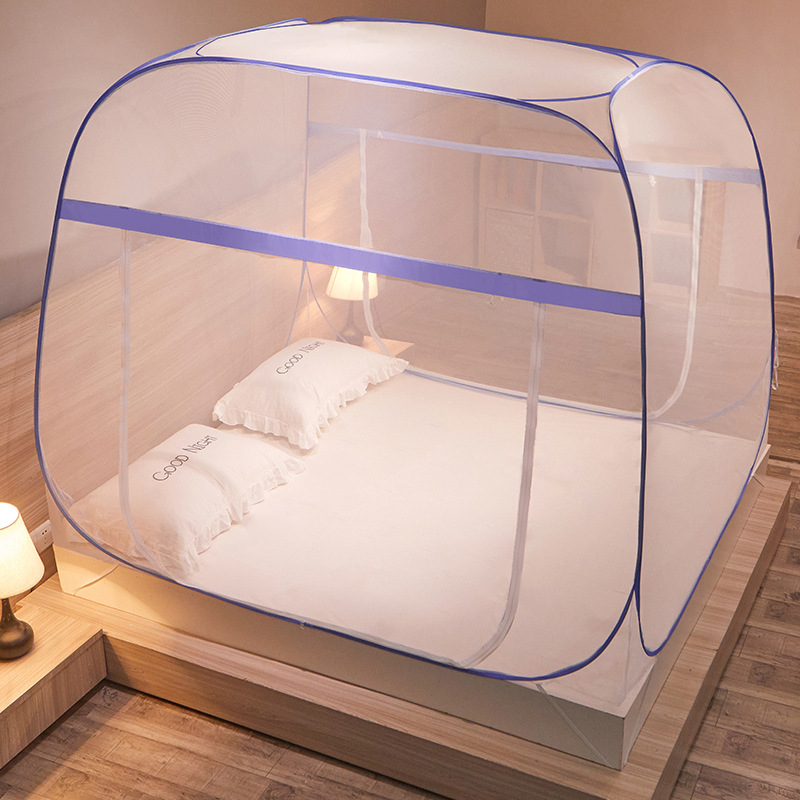 Picture of Mosquito net installation-free yurt household foldable 1.5 meters 1.8 meters bed zipper one-piece bottomless wholesale