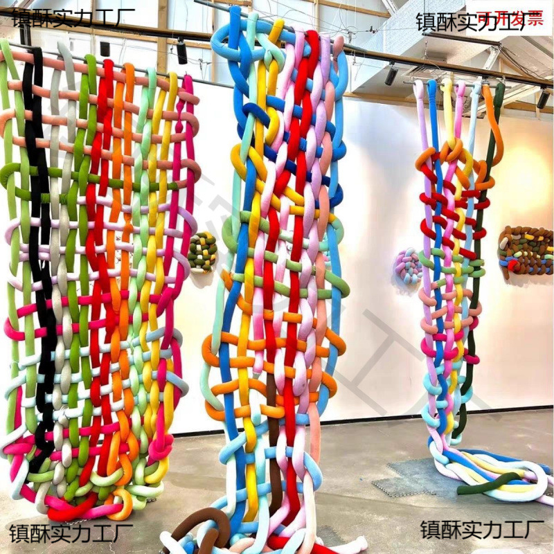 5 centimeter thick Icelandic wool filled with core cotton handmade tapestry shopping mall wedding kindergarten decoration waterfall Mai Taibao
