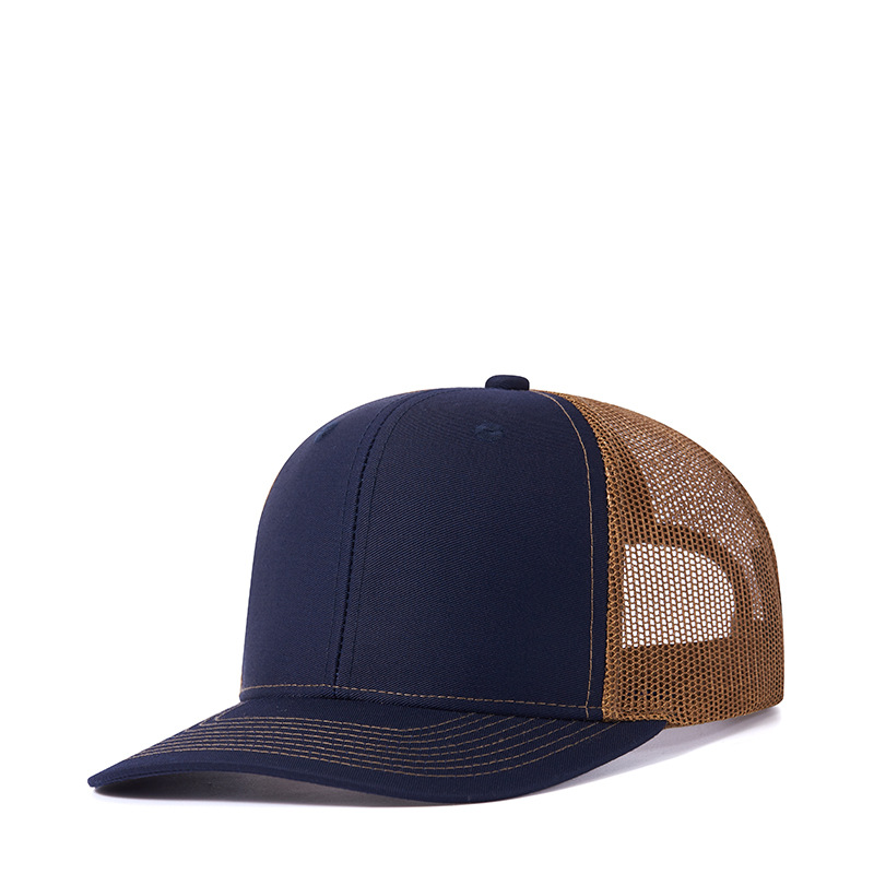 Picture of Wish Micro Bend Hat Rim Truck Hat Men's Outdoor Sun Shading Net Hat Mountaineering Fishing Truck Drivers Hat
