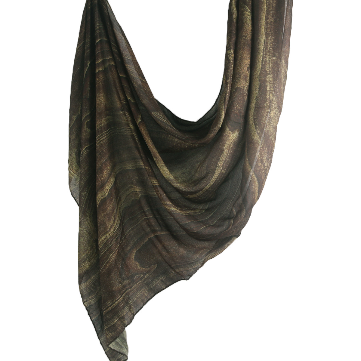 Picture of Best-Selling Watercolor Tie-Dye Cotton Scarf Arabian Satin Polyester Long Scarf Turkish Middle Eastern Scarf