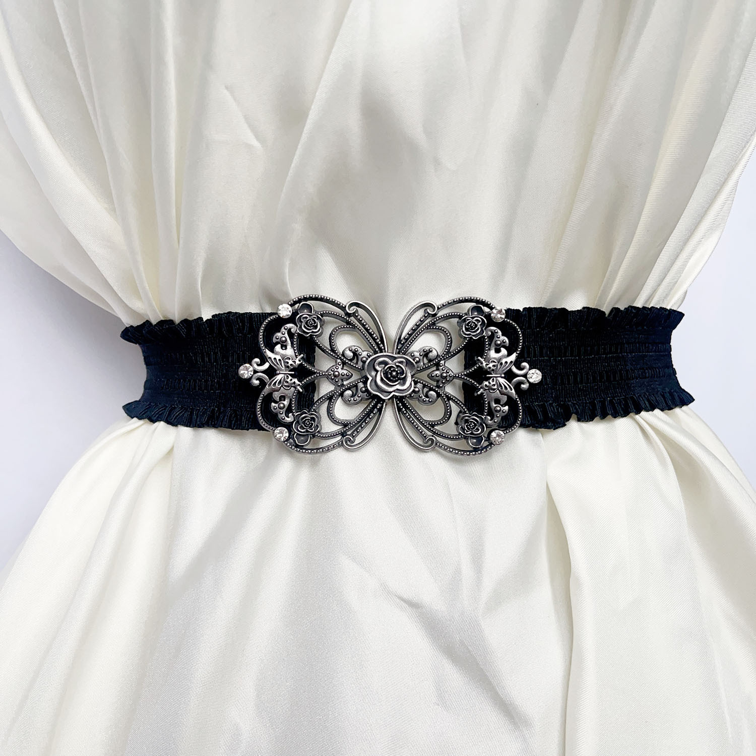 Women's Elastic Belt Vintage Stretch Waist Seal