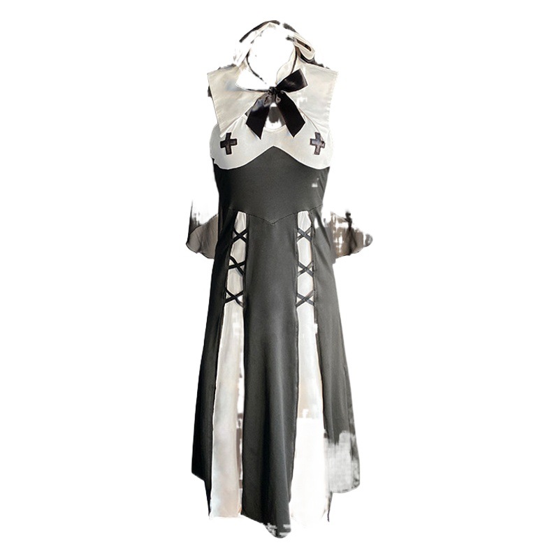 Lin Linting Sexy Underwear Temptation Nun Cute Uniform Suit cos Hot Pure Desire Pajamas Suit 2717