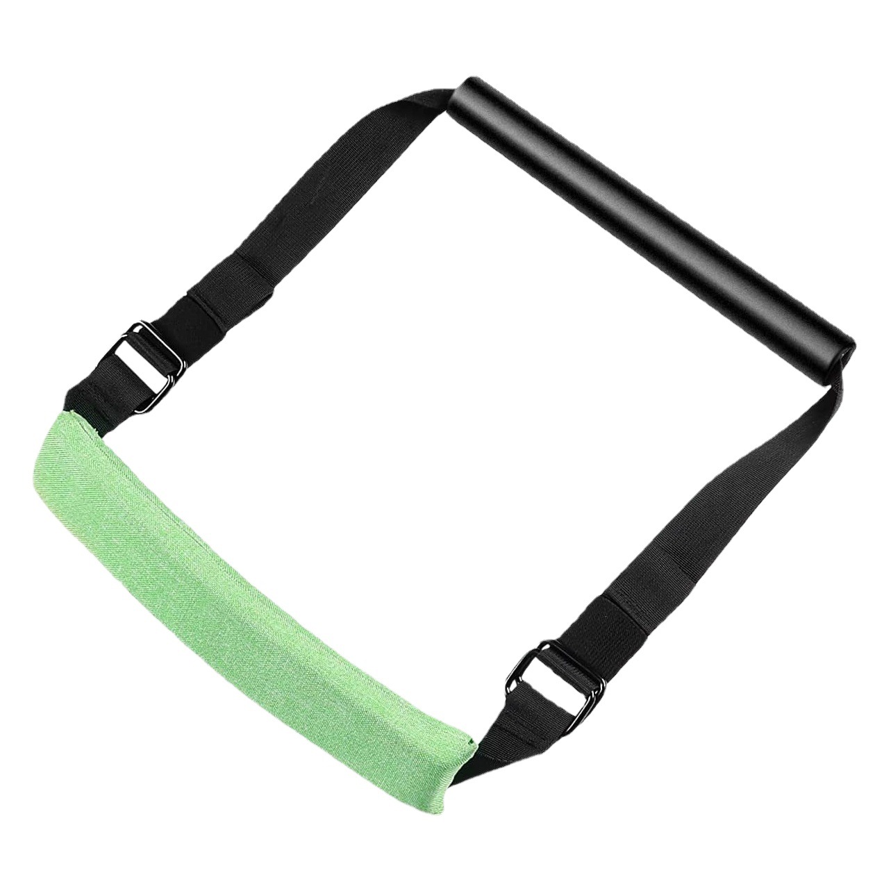 Picture of Sit-Up Assist Belt Abdominal Muscle Exerciser Adjustable Crunch Belt Kneeling Pad Push-Up Training Fitness Comfortable and Portable