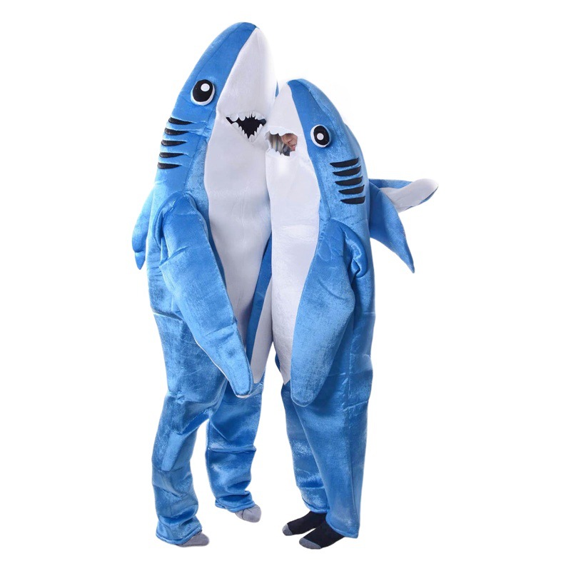 Picture of Animal Performance Costumes Performance Costumes Attack Shark Halloween Children's Costumes Toddler Adult Game Parent-Child Play Costumes