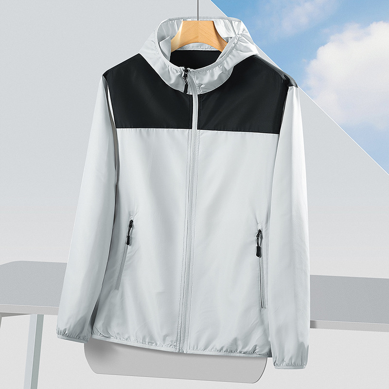 Beijia Same-style TNF Lightweight Sun Protection Clothing for Men and Women Breathable Skin-friendly Ultra-thin Skin Clothing for Outdoor Fishing