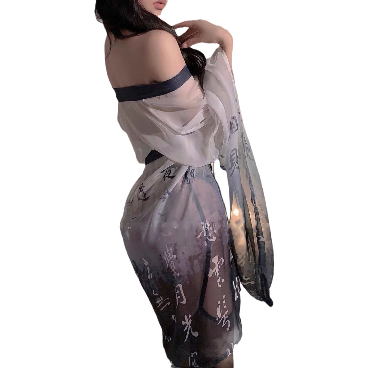 Sexy Underwear Secondary cosplay Uniform Anime Temptation Role Play Tight-Free Jumpsuit