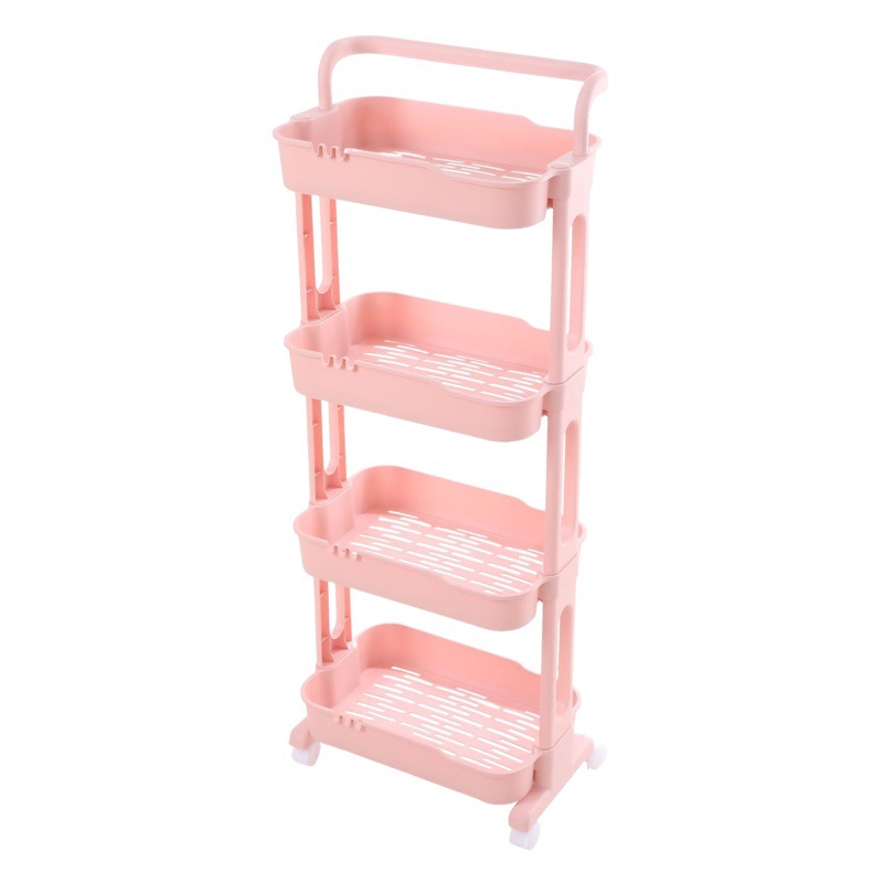 Movable Gap Kitchen Storage Cart Storage Cart Bathroom Toilet Movable Cart Storage Rack