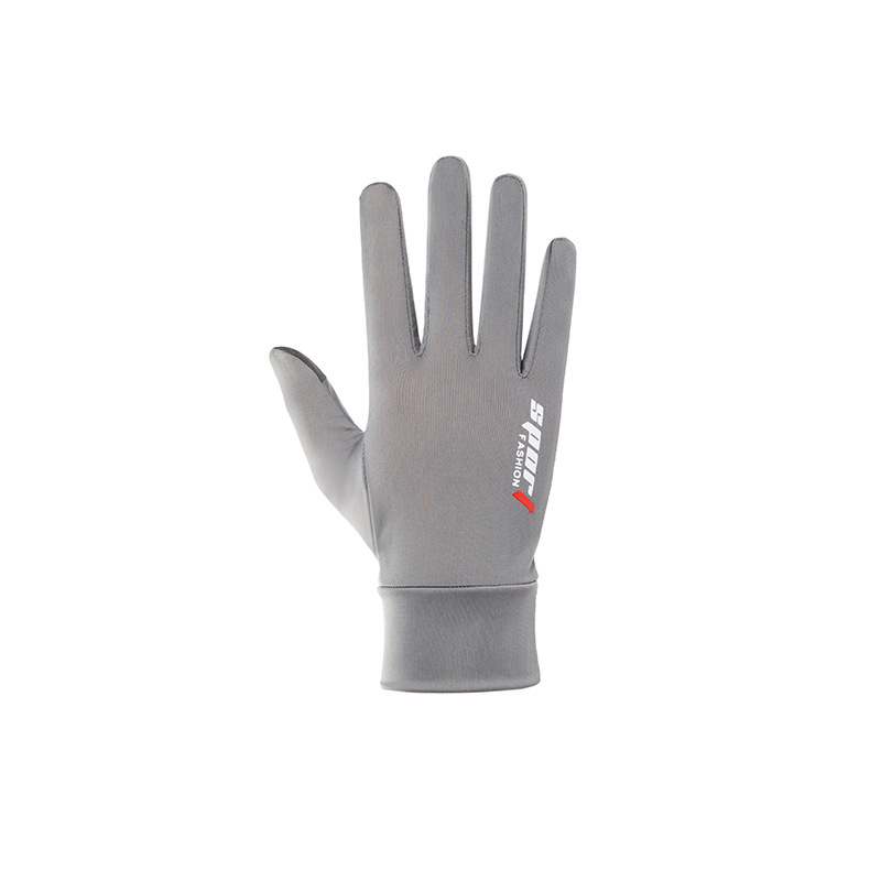 Picture of Sun Protection Gloves for Men, Summer Half-Finger Thin Non-Slip Ice Silk Gloves for Driving, Cycling, Fishing, Half-Finger Gloves