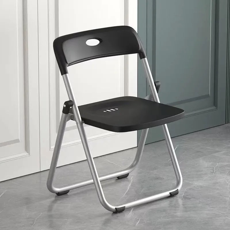 Picture of Simple stool, back chair, home folding chair, portable computer chair, training conference chair, dining chair, dormitory office chair