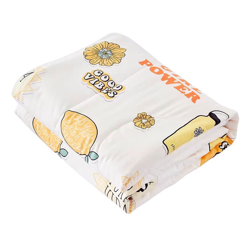 Picture of Factory Wholesale Ins-Style Printed Quilt Fabric, Air Conditioning Quilt Bedding Fabric, Pillow Lining Fabric Supply