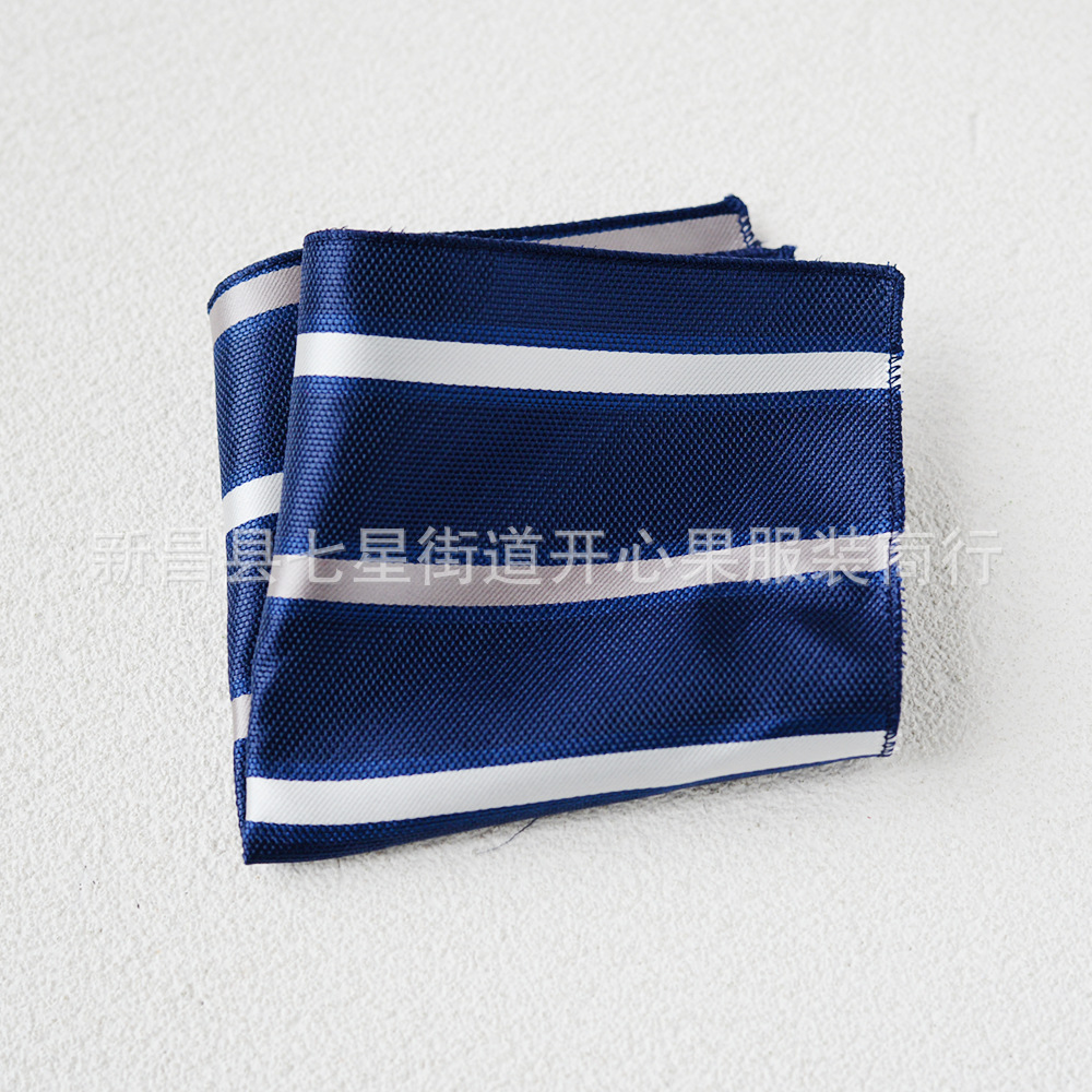 Picture of Men's suit small square scarf factory wholesale fashion polyester fashion accessories vintage embroidery pattern pocket towel men's clothing