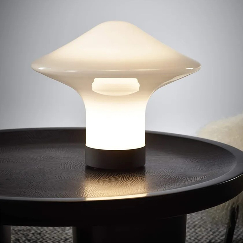 Modern simple gyro shape table lamp designer recommended Trottola creative desk living room table lamp