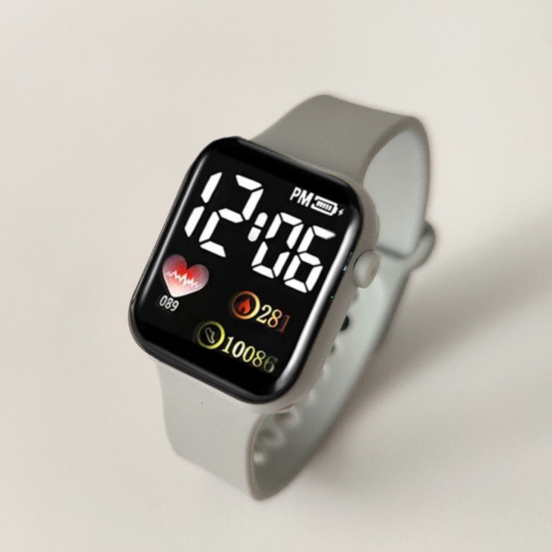 Picture of Cross-Border Led Square Student Digital Watch Couple Waterproof Digital Touch Screen Sports Bracelet Douyin Face Single Delivery