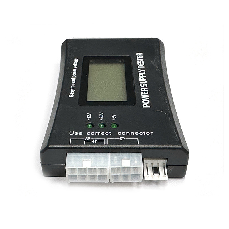 Picture of ATX Power Tester Fourth Generation LCD Liquid Crystal Display Desktop Computer Chassis Power Test Tool Cross Mirror