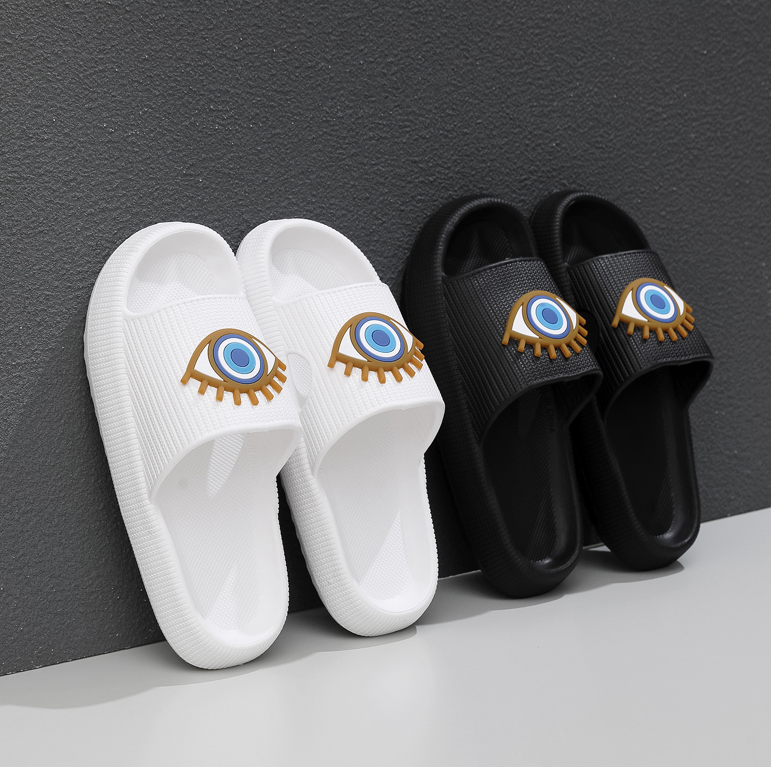 4.5 slippers eva deodorant home summer hot outdoor wear non-slip slippers slip-on feeling thick bottom wholesale cross-border delivery