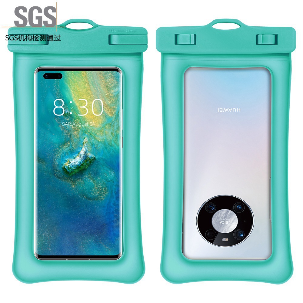 Double airbag mobile phone waterproof bag anti-sinking tpu drifting diving swimming Android Apple universal waterproof bag wholesale