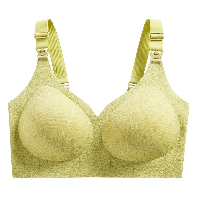 Nursing underwear for women plus size anti-sagging push up postpartum nursing thin bra for pregnant women during pregnancy