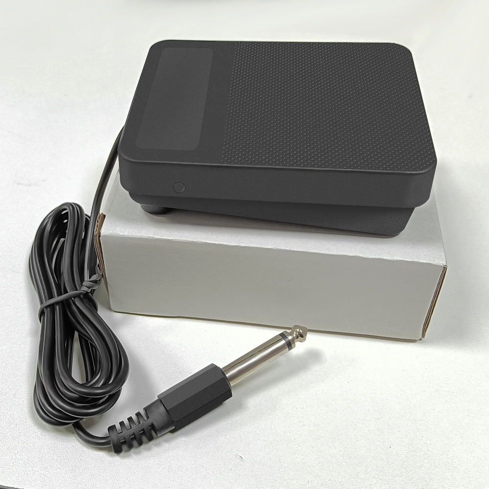 Picture of Guanyin Pedal Electronic Piano Pedal Big Head Pedal Instrument 6.35 Head Pedal Double Pedal Single Pedal