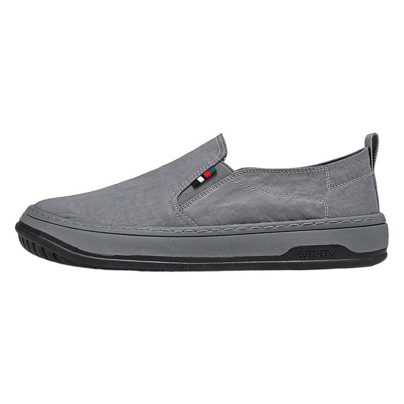 2025 Spring New Men's Shoes Breathable Casual Lightweight Soft Soled Shoes Men's Easiest for Match Slip-On Lazy Shoes for Men