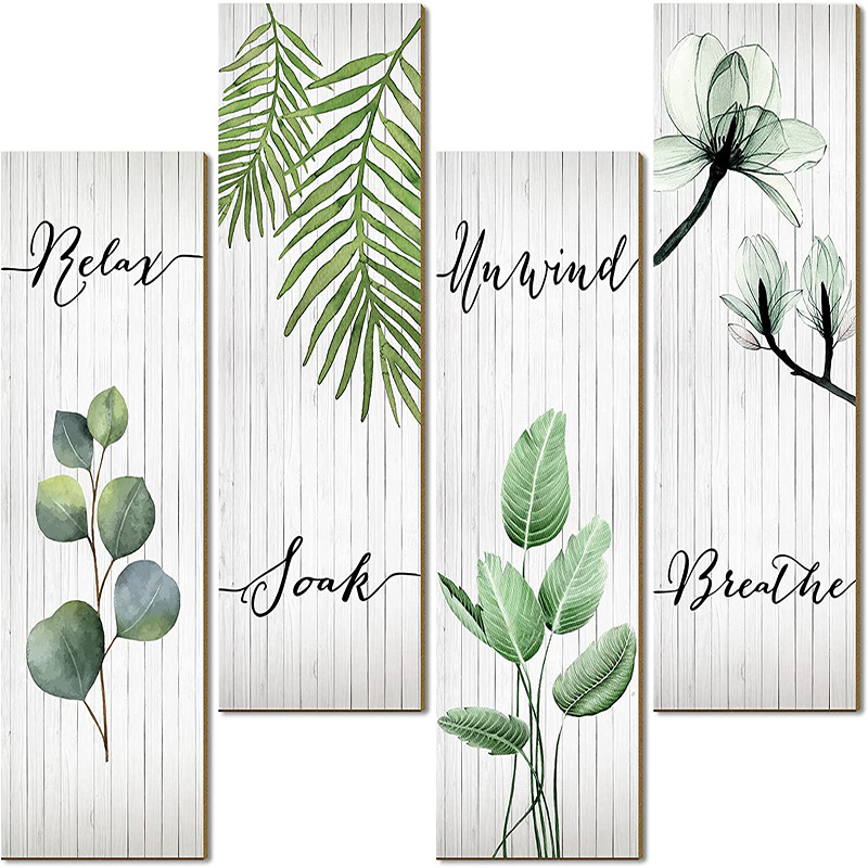 Picture of New Inspirational Wooden Wall Decoration Bedroom Wall Decoration Amazon New Hot Wall Decoration Small Fresh Art Hanging Decoration