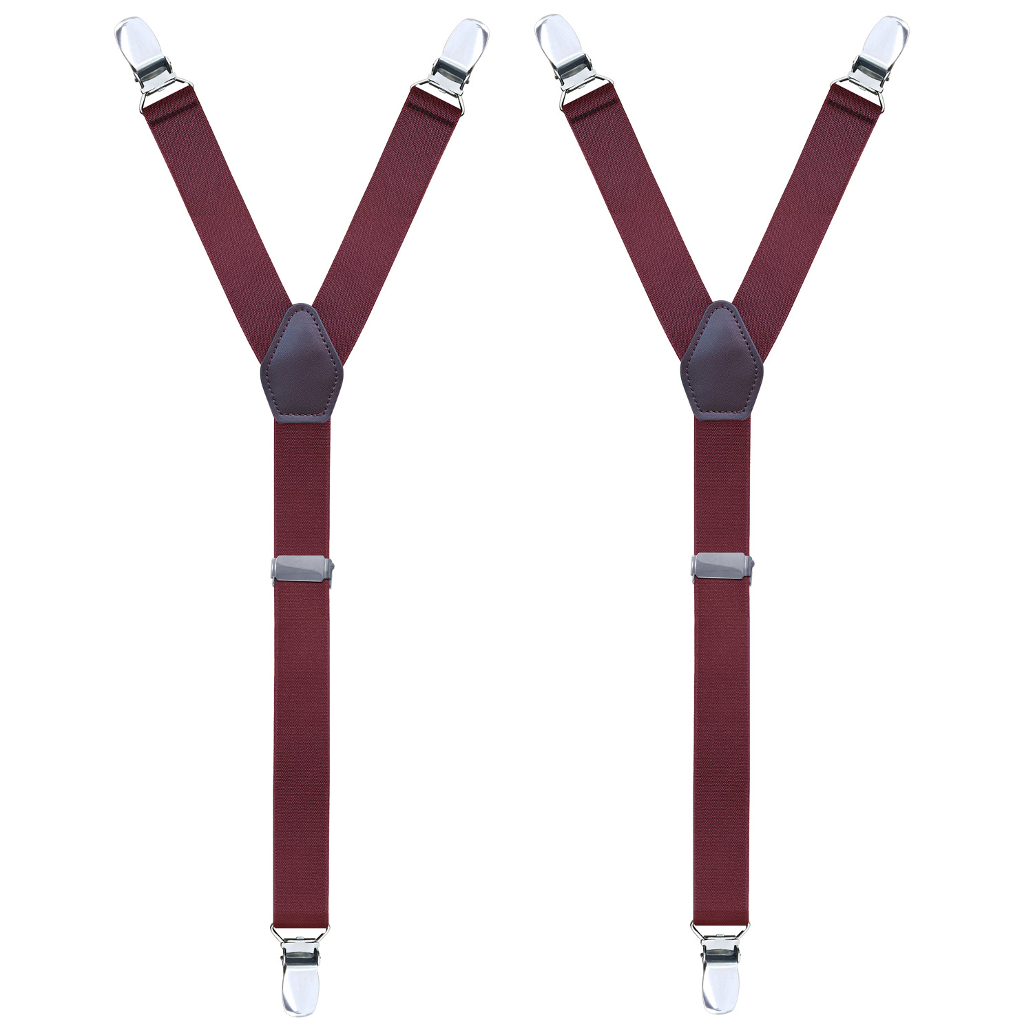 Picture of Cross-Border Supply Adult Men's Shirt Non-Slip Anti-Wrinkle Elastic Jacquard Three-Clip Y-Style Garter Fixed Clip
