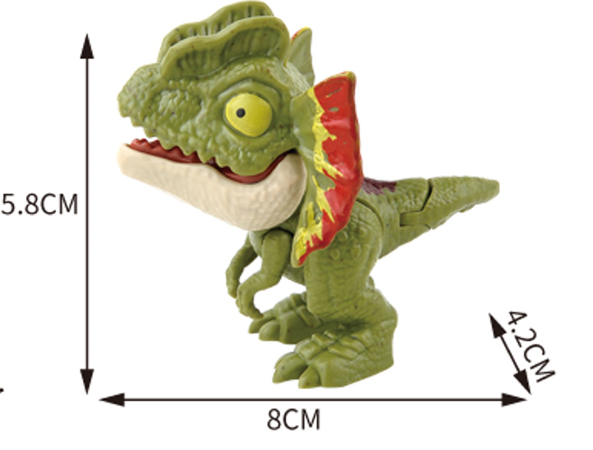 Picture of Cross-border New Explosions Children's Educational Finger-biting Dinosaur Toys suit Finger-biting Dinosaur Small Animal Blind Bag Blind Box