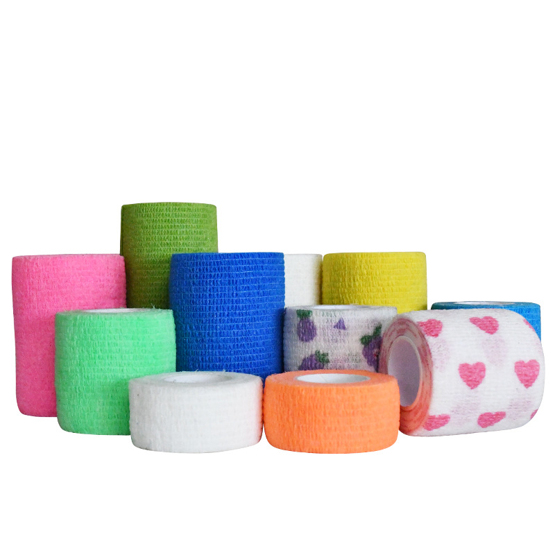 Picture of Factory Non-Woven Elastic Finger Protection Wholesale Finger Bandage Self-Adhesive Bandage Sports Ankle Pet Elastic Bandage