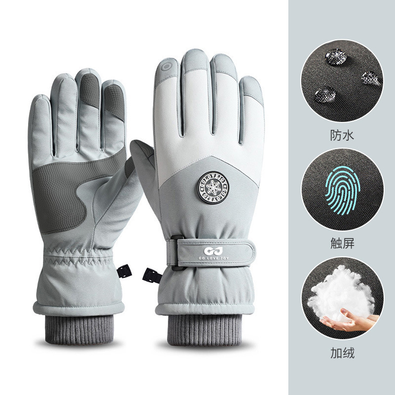 Picture of 2025 Winter Skiing Cycling Women's Anti-Slip Waterproof Warmth Touch Screen Motorcycle Men's Cross-Border Wholesale