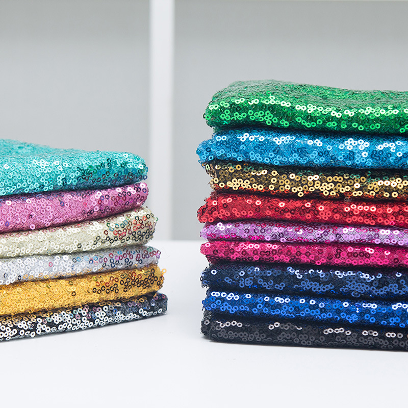 3mm Sequin Fabric Cyber Celebrity Sequin Tablecloth Sequin Decorative Sequin Fabric Clothing Fabric Wedding Mesh Fabric