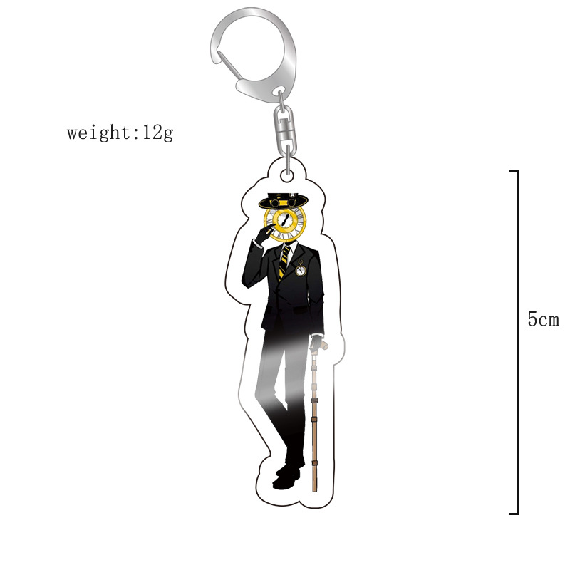 Picture of Cross-border new toilet man keychain skibidi toilet monitor Man TV man creative killer pendant batch