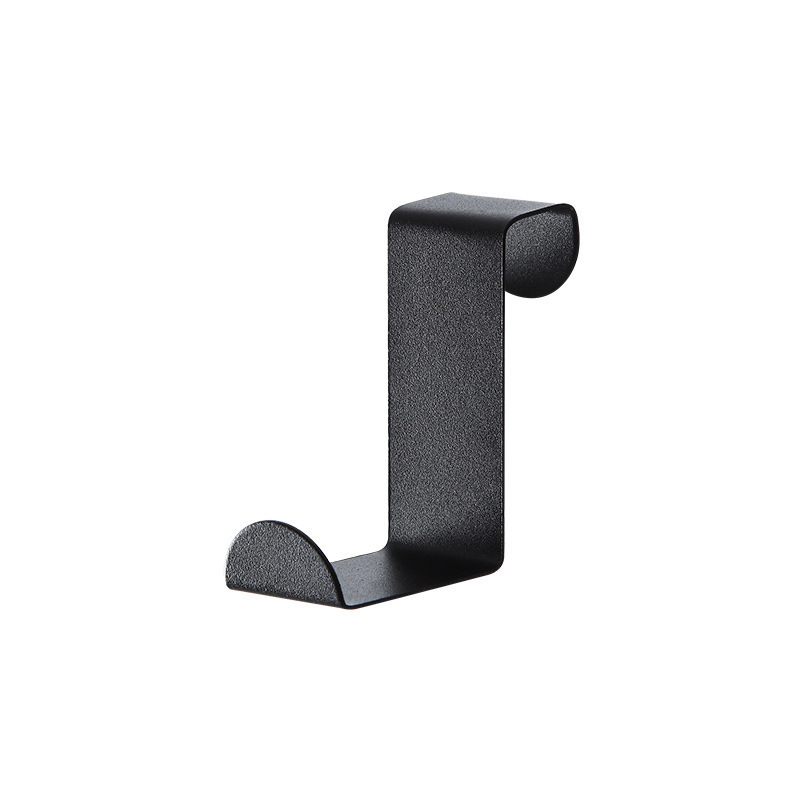 Picture of Creative Z-Shaped Door Back Hook Stainless Steel Traceless Nail-Free Hook Door Back Clothes Hook S-Shaped Hook 2 Pack