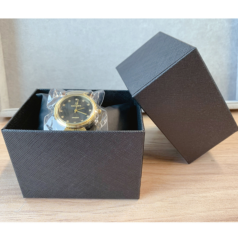 Solid Color Watch Box, Watch Carton Packaging Box, Not Sold Separately, Only Used as a High-End Watch Box to Match the Watch
