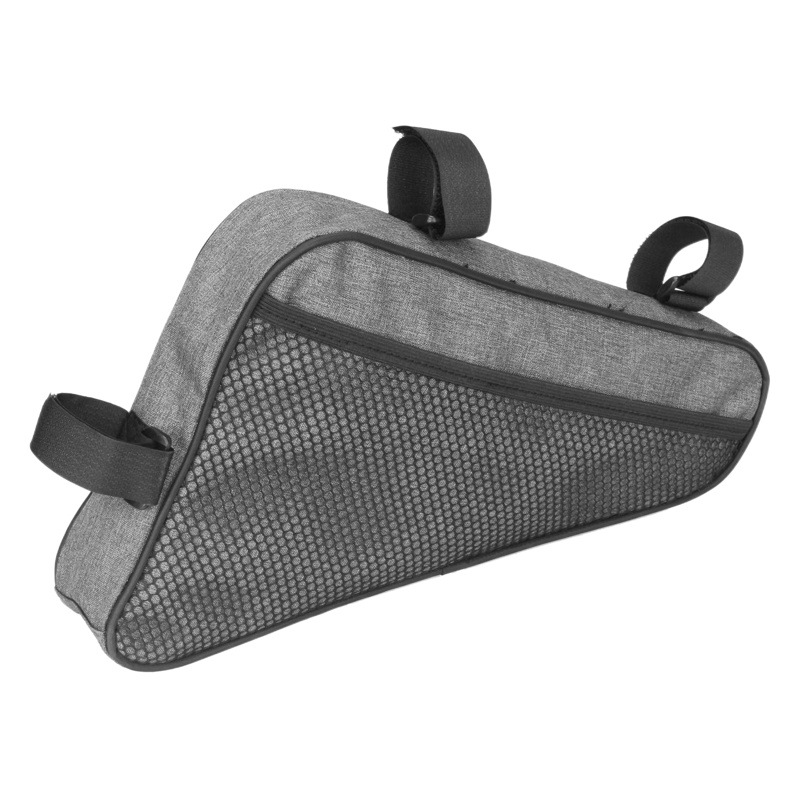 B- SOUL bicycle bag triangle bag beam bag waterproof upper tube saddle bag mountain road bike riding large capacity