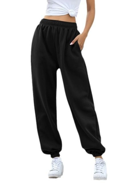 Picture of Cross-Border European and American Loose Casual Sweatpants 2025 Amazon Wish Independent Station Women's Autumn and Winter Velvet Sweatpants
