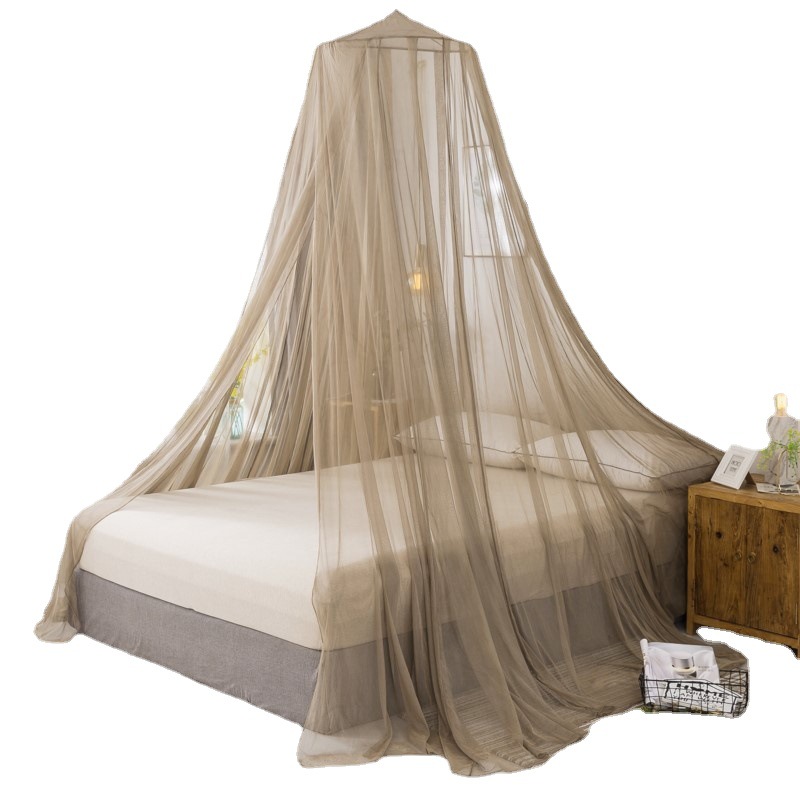 Picture of Household Silver Plated Fiber Mesh Electromagnetic Wave Shielding Dome Hanging Mosquito Net Tent Small Size