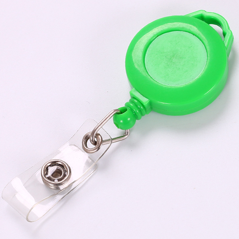 Picture of Autumn Rain 15mm Ribbon Square Ear Plastic Easy Pull Buckle Certificate Lanyard Easy Pull Breast Card Telescopic Buckle Telescopic Buckle