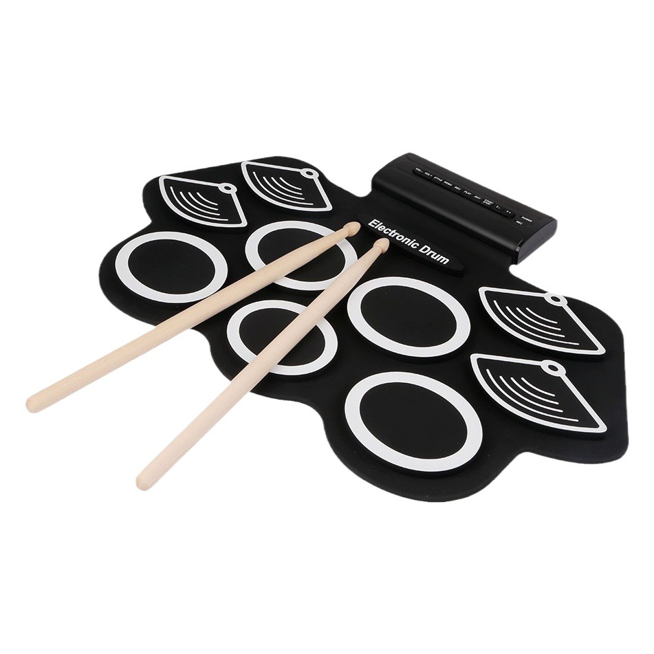 New thickened W562 silicone hand roll drum jazz drum USB electronic drum percussion instrument wholesale