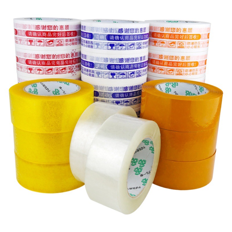 Transparent tape 4.23cm wide warning seal express packing tape whole box tape wholesale tape