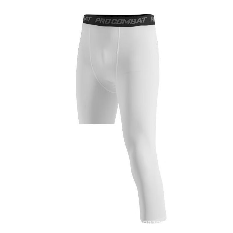 Picture of Amazon Sports Tight Pants American Men's Fitness Running Pants PRO Quick-drying Basketball Cropped Leggings Cross-border