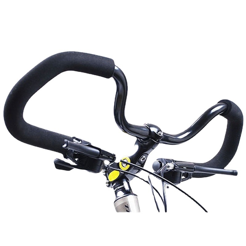 Mountain Bike Bicycle Butterfly Handle Set Travel Bicycle Butterfly Handle Set Sponge Handle Set