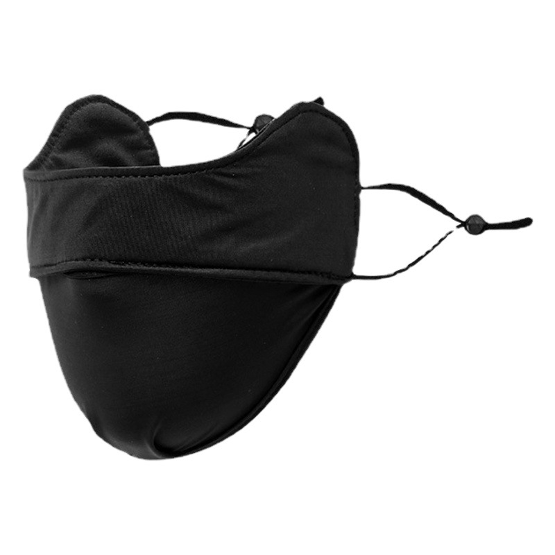 Picture of Sunscreen Mask Women's Anti-ultraviolet Summer Thin Breathable Three-dimensional Sunshade Full-face Ice Silk Mask Face Mask Eye Corner Protection