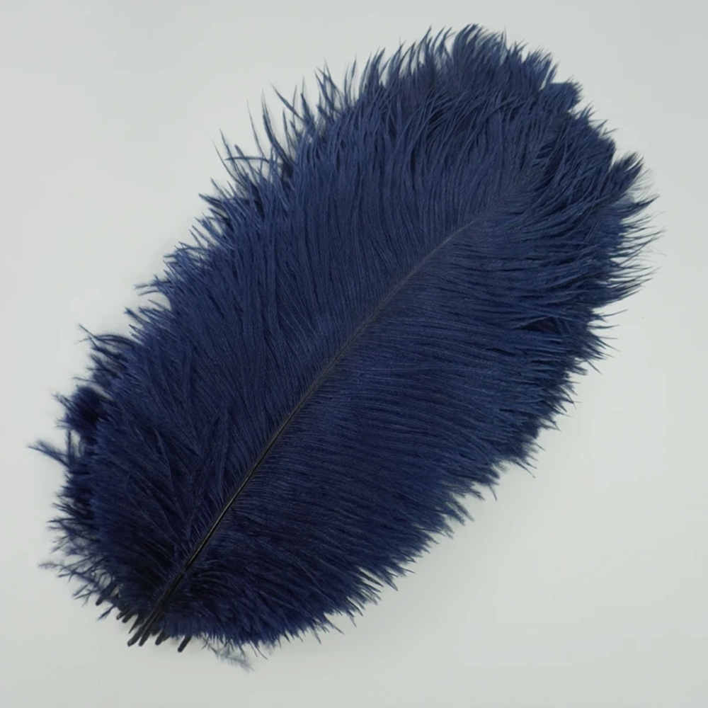 Picture of 10-15cm ostrich hair source factory bouquet wedding decoration feather wall handmade DIY crafts stage clothing