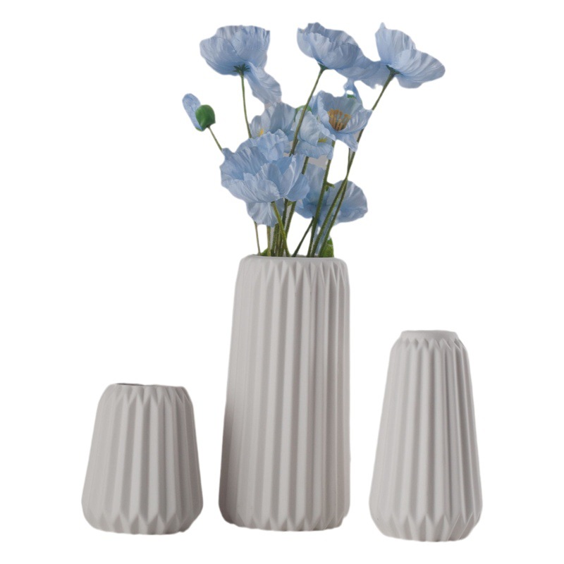 Ceramic Vase suit Simple Ceramic Vase Home Decorations Ornaments White Decoration Crafts suit Vase