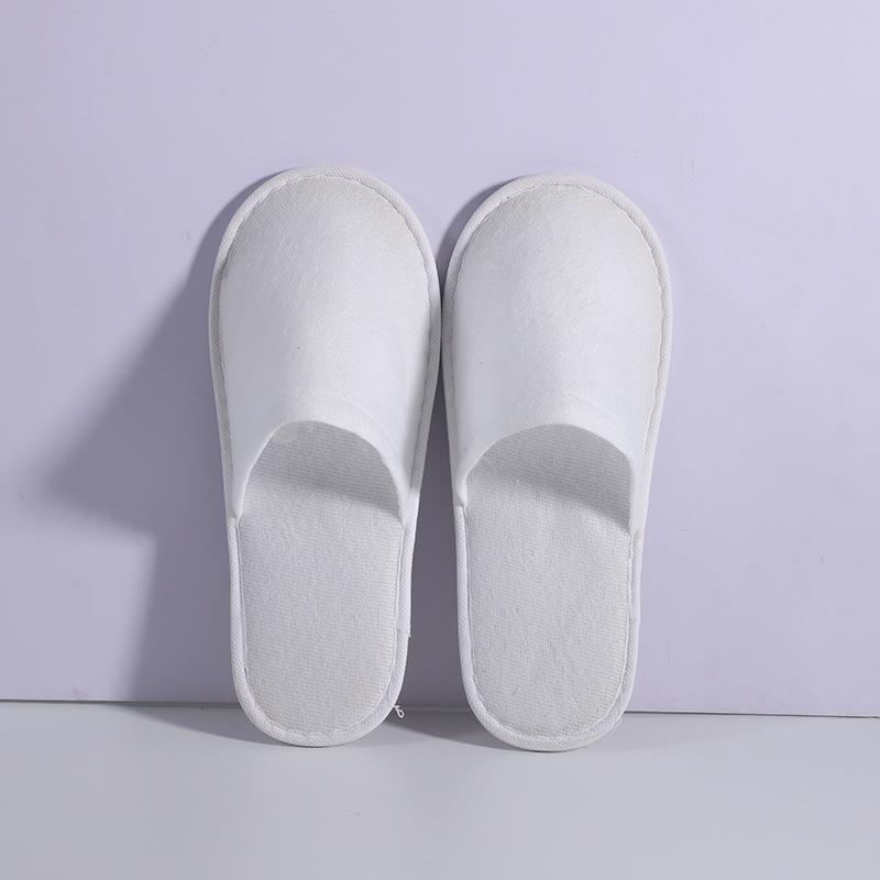 Picture of Hotel Slippers, Guesthouse and B&B Disposable Cotton Slippers, Winter Travel Home Hospitality, Thickeneded Non-Slip Logo Wholesale