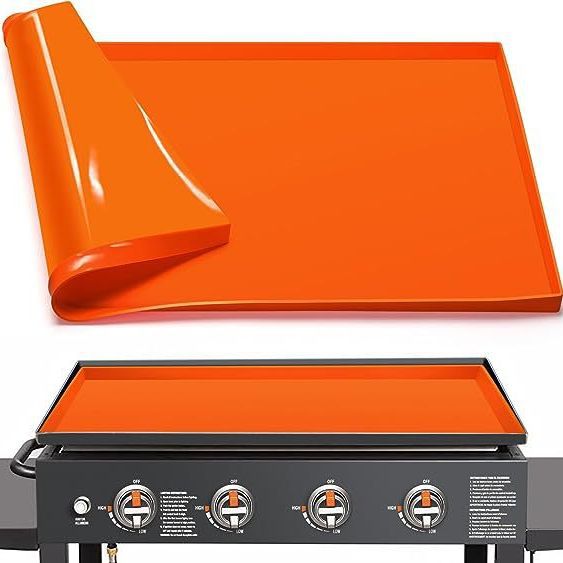 Picture of Cross-border dedicated to barbecue oven silicone oven mat baking tray protection mat outdoor camping high temperature resistant silicone barbecue mat