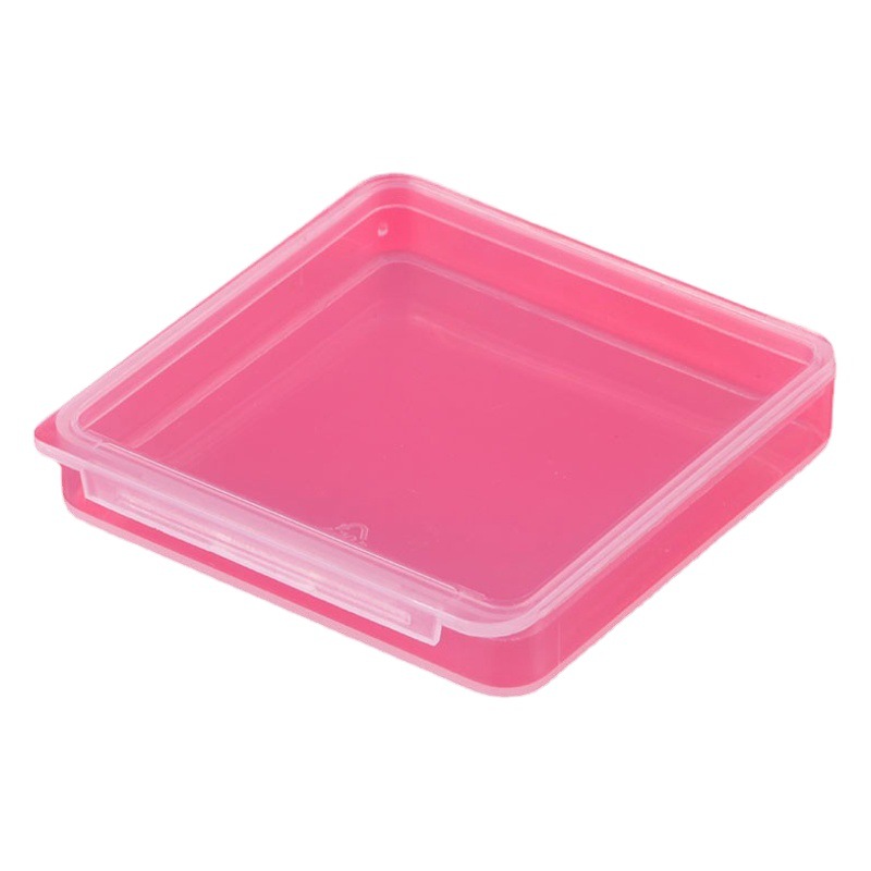 Source factory PP plastic small square box hardware screw storage box blade packaging box large quantity excellent price